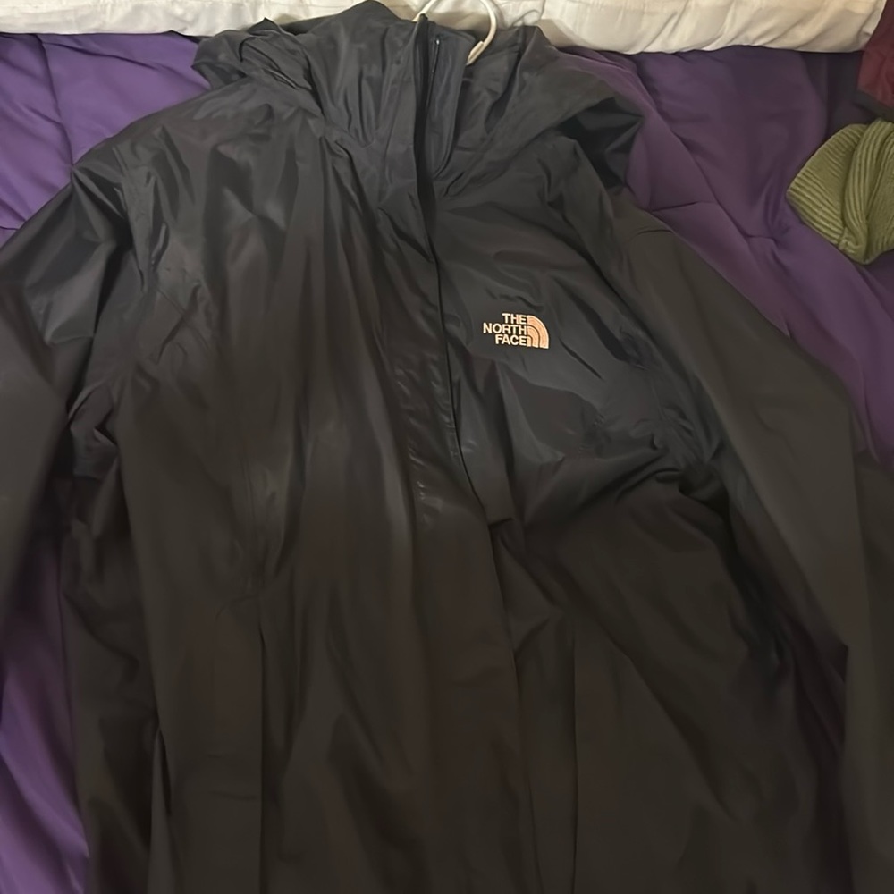 The North Face black Velcro jacket